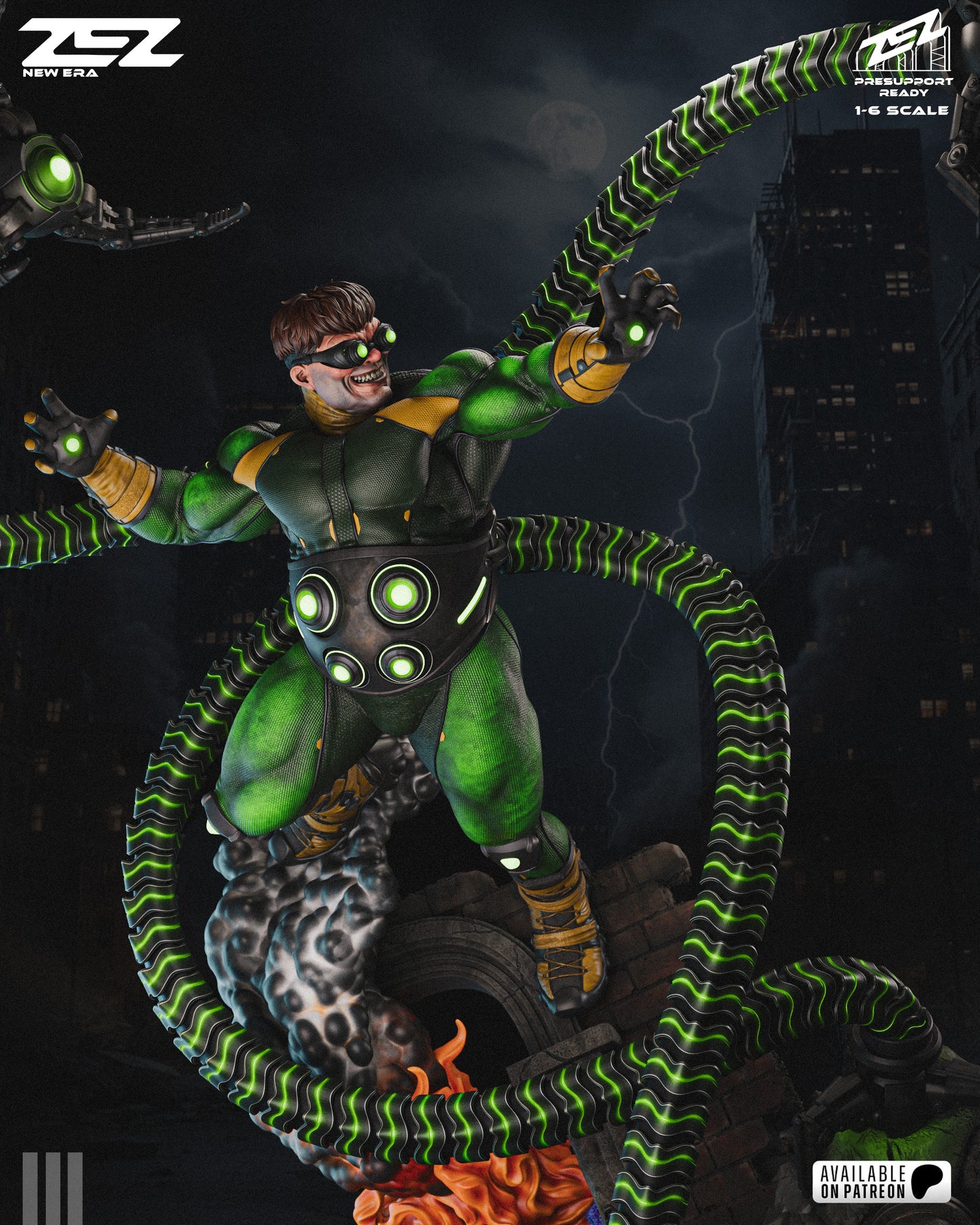 Doc Oc Resin Art (Design by ZEZ Studios)