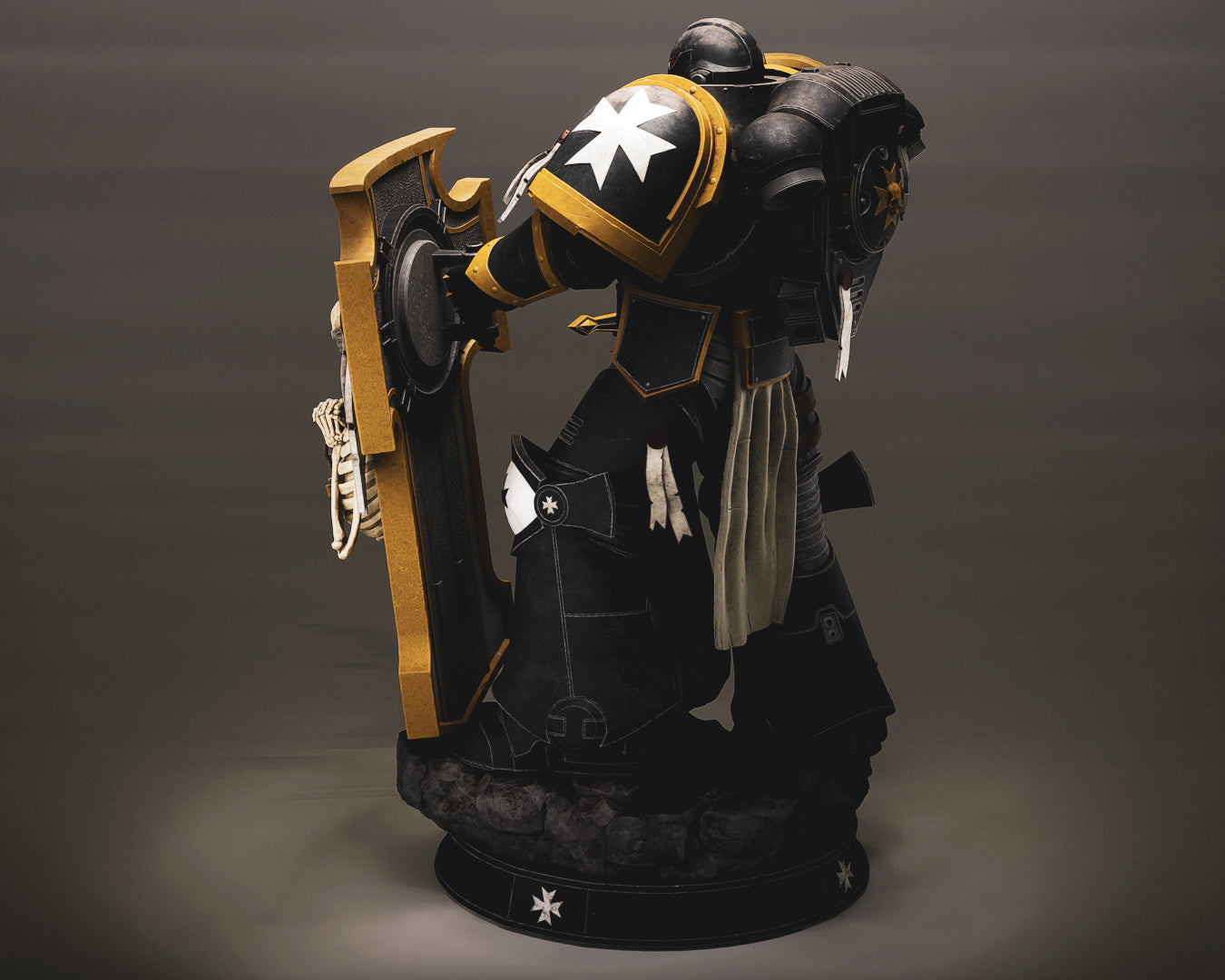 The Templar Resin Art (Design by Abe3D)