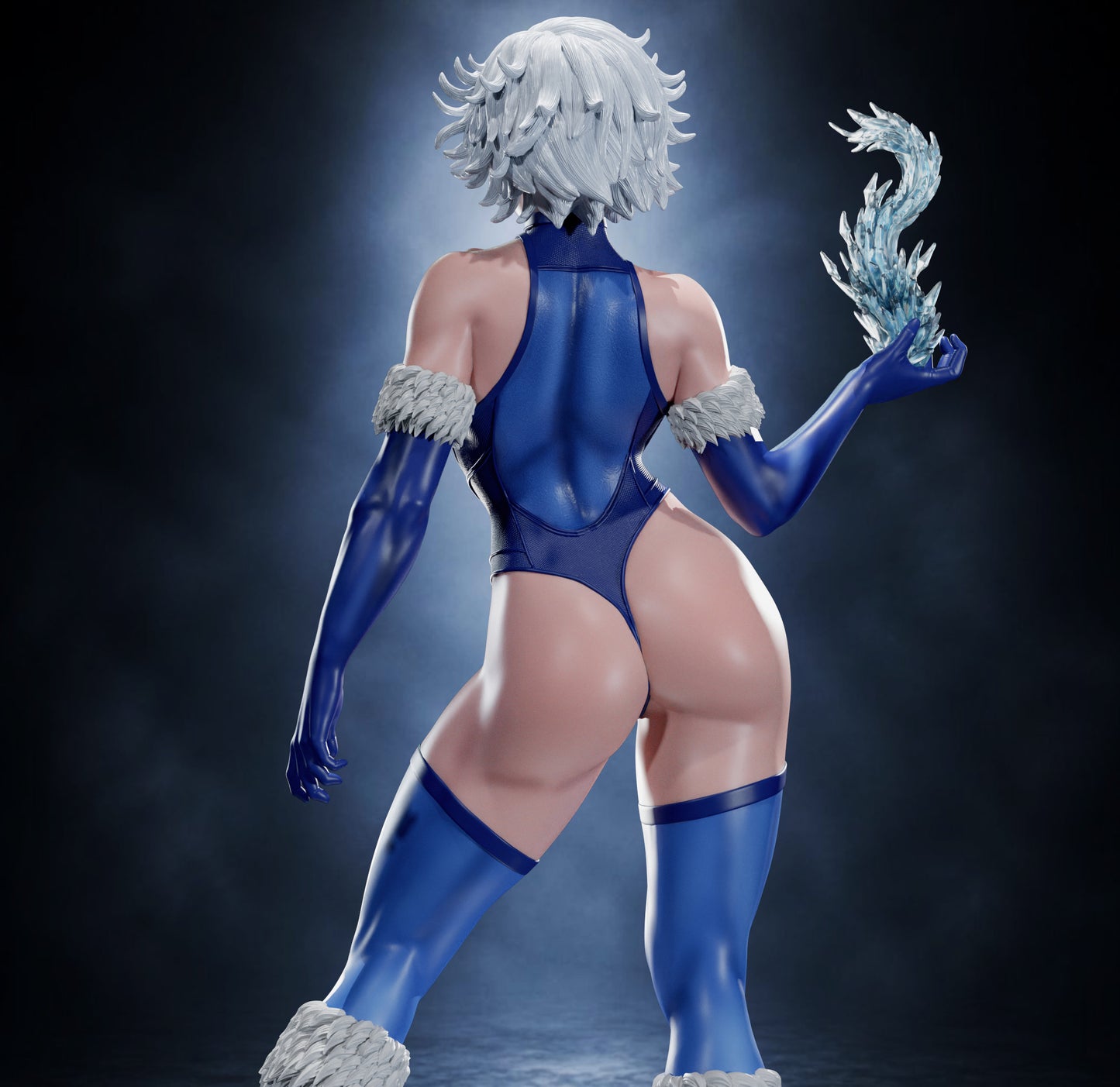 Killer Frost Resin Art (Design by Abe3D)