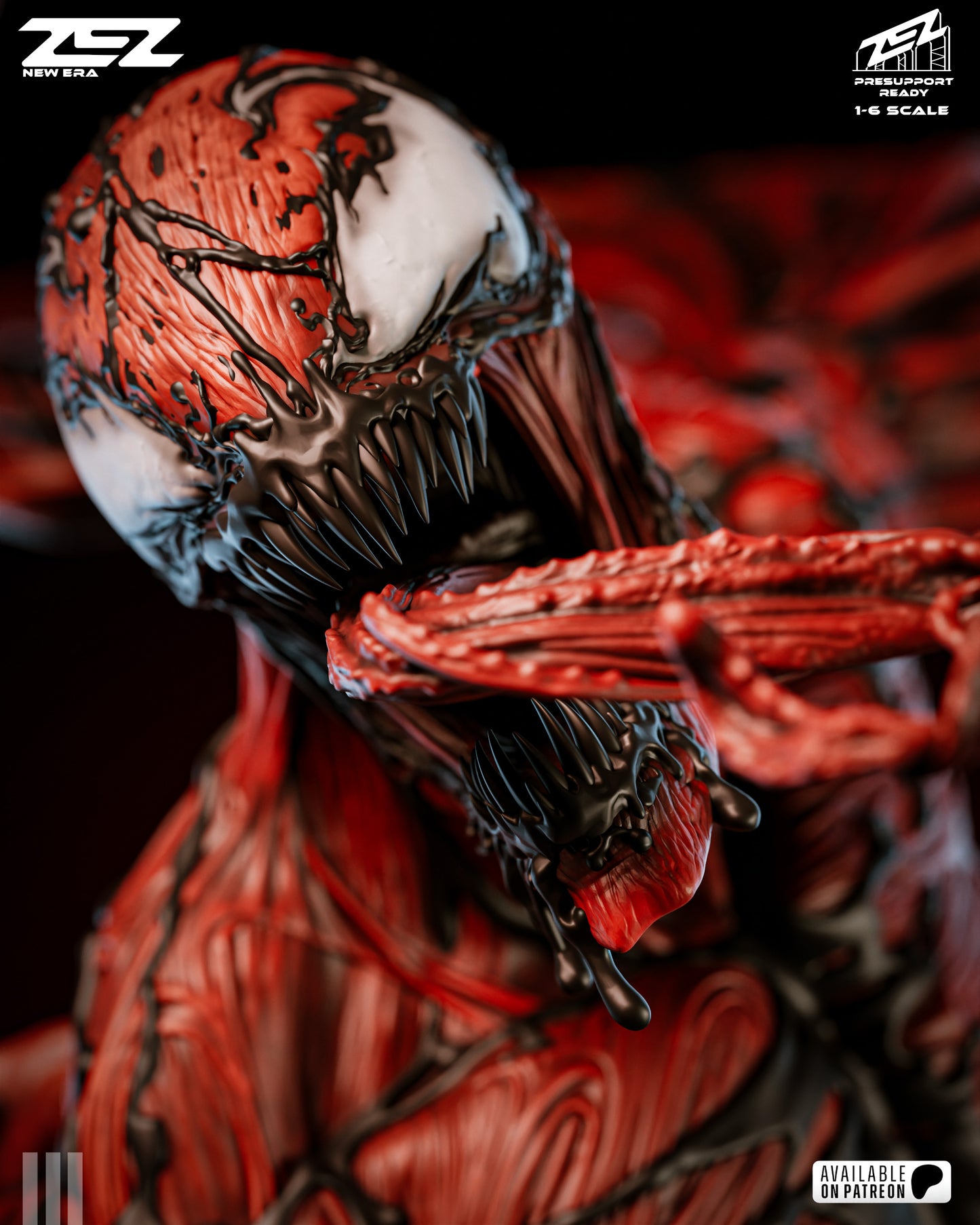 Carnage Resin Art (Design by ZEZ Studios)