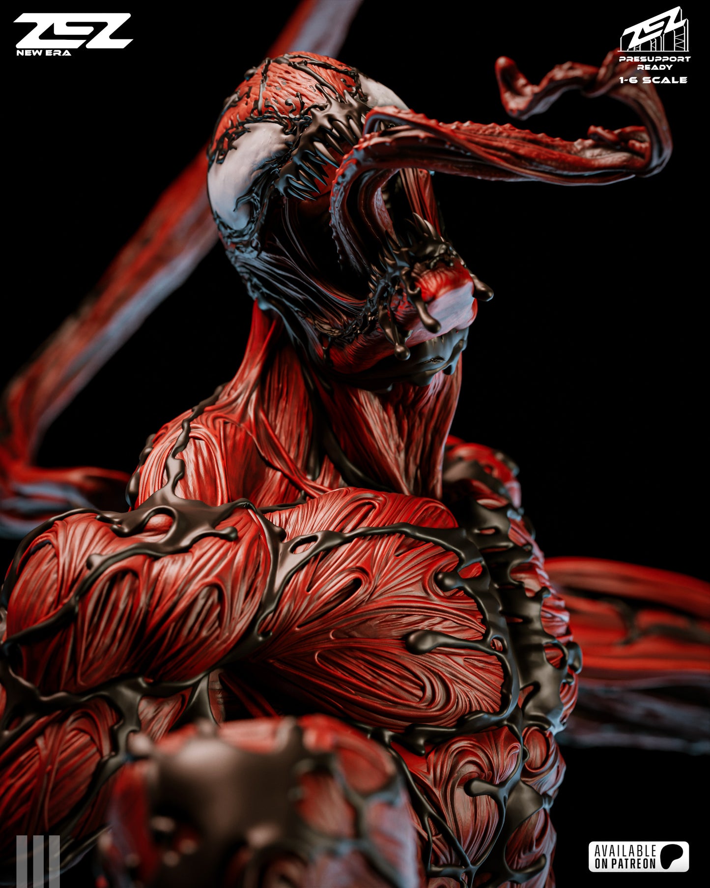 Carnage Resin Art (Design by ZEZ Studios)