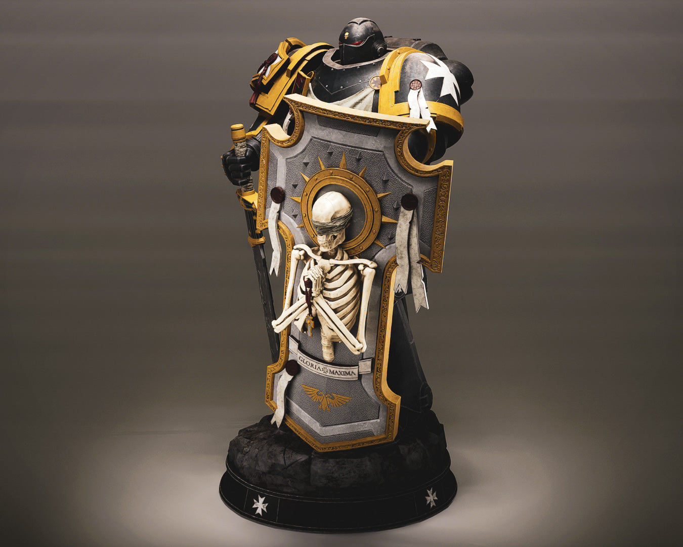 The Templar Resin Art (Design by Abe3D)