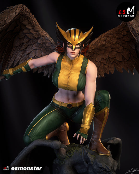 Hawkgirl Resin Art (East Sea Monster Version)