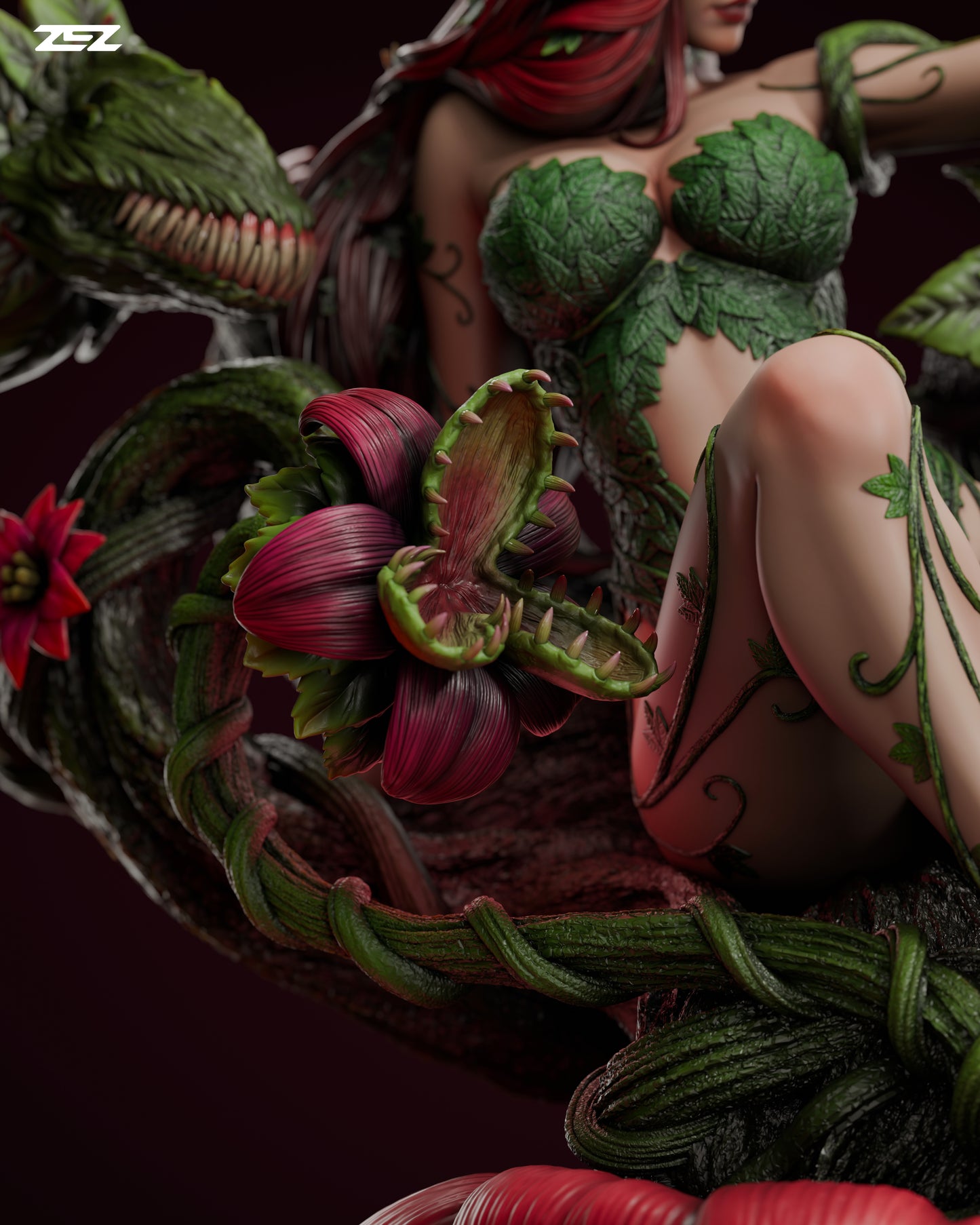 Poison Ivy Resin Fan Art - MTO (ZEZ)