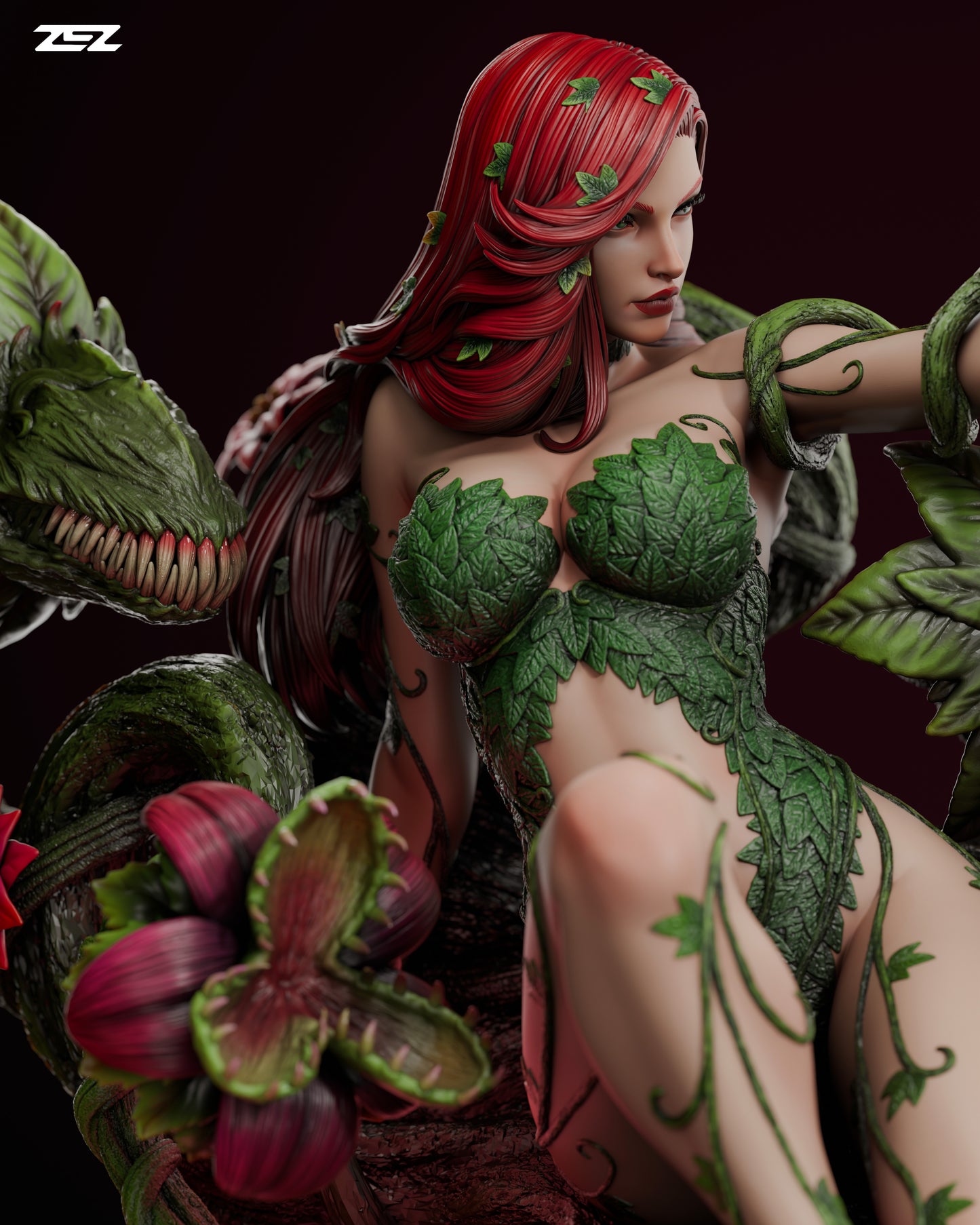 Poison Ivy Resin Fan Art - MTO (ZEZ)