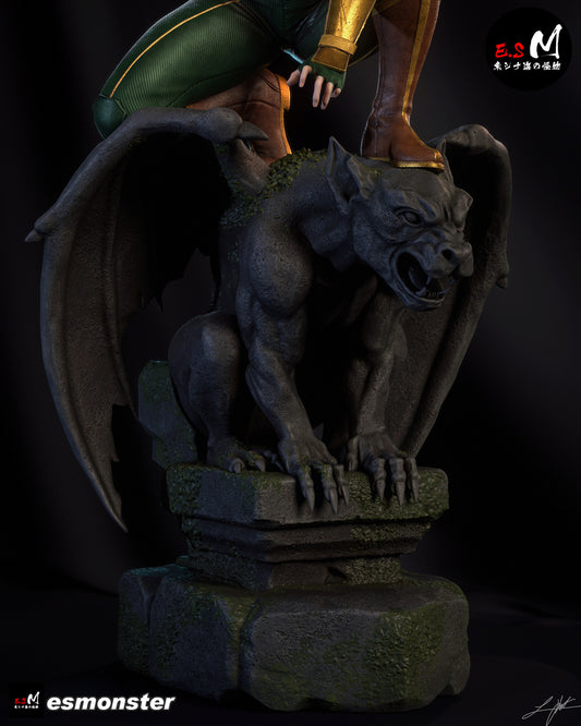 Hawkgirl Resin Art (East Sea Monster Version)
