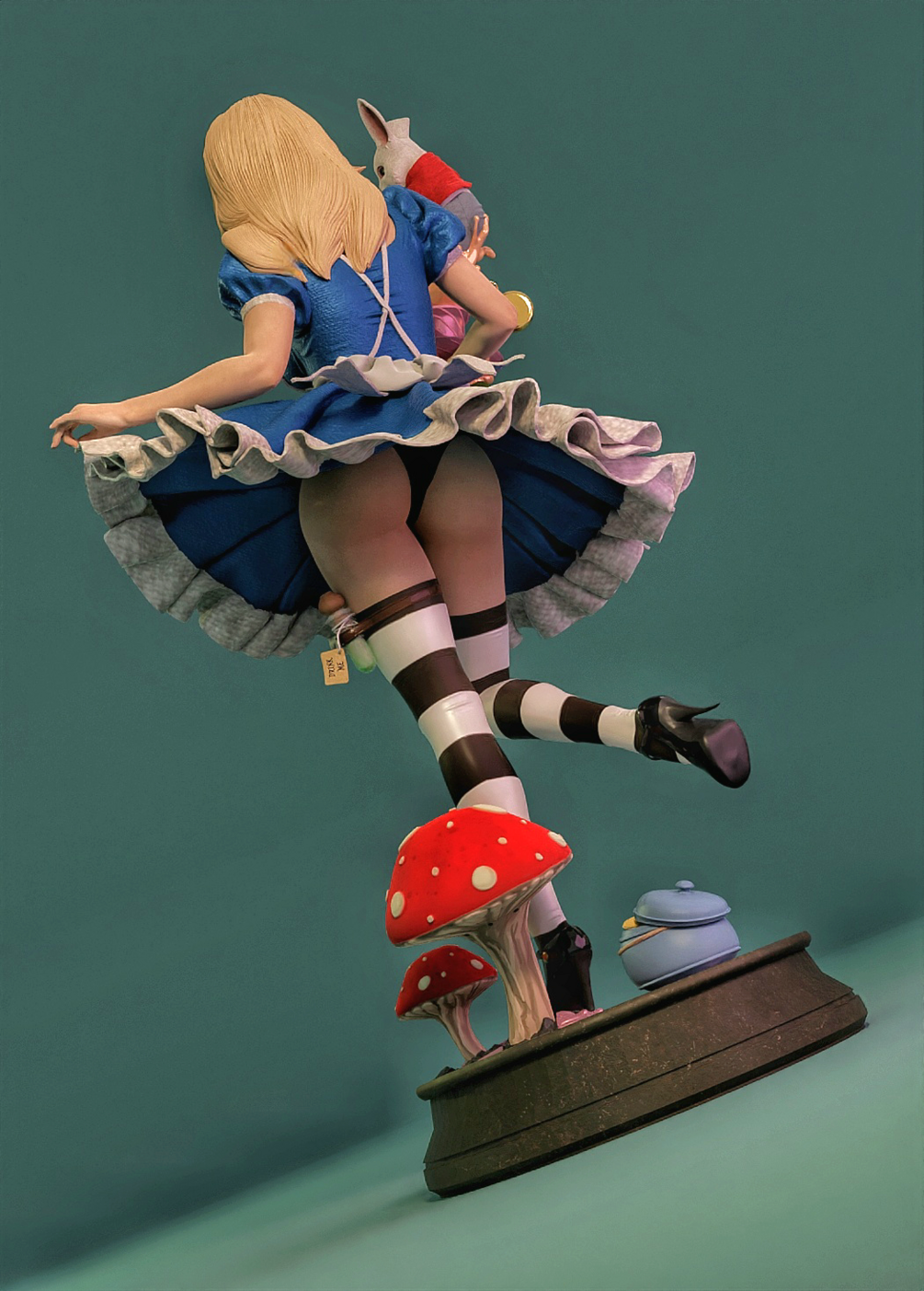 Alice in Wonderland Resin Art (Design by MCM Studios)