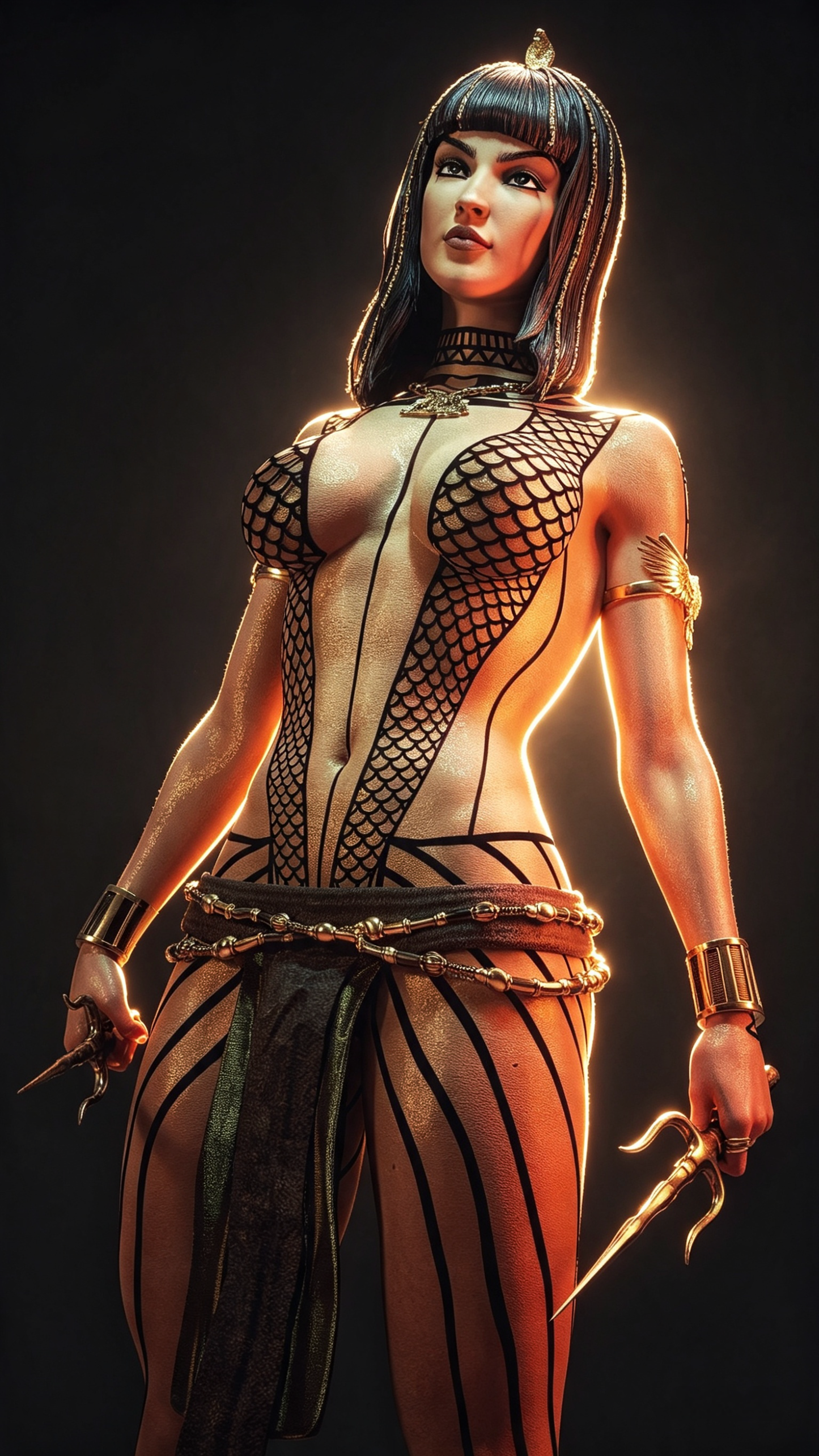 Anck Su The Mummy Resin Art (Design by MCM3D Studios)
