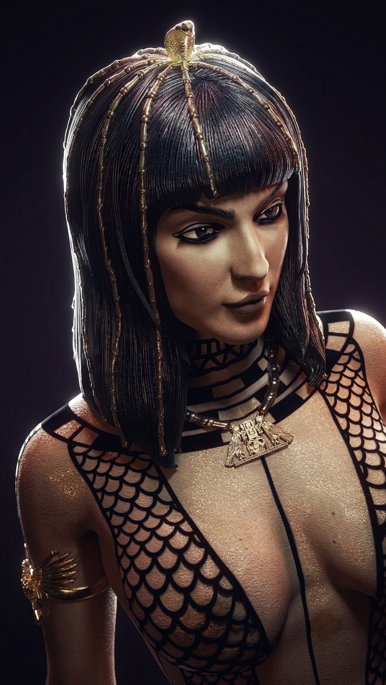 Anck Su The Mummy Resin Art (Design by MCM3D Studios)