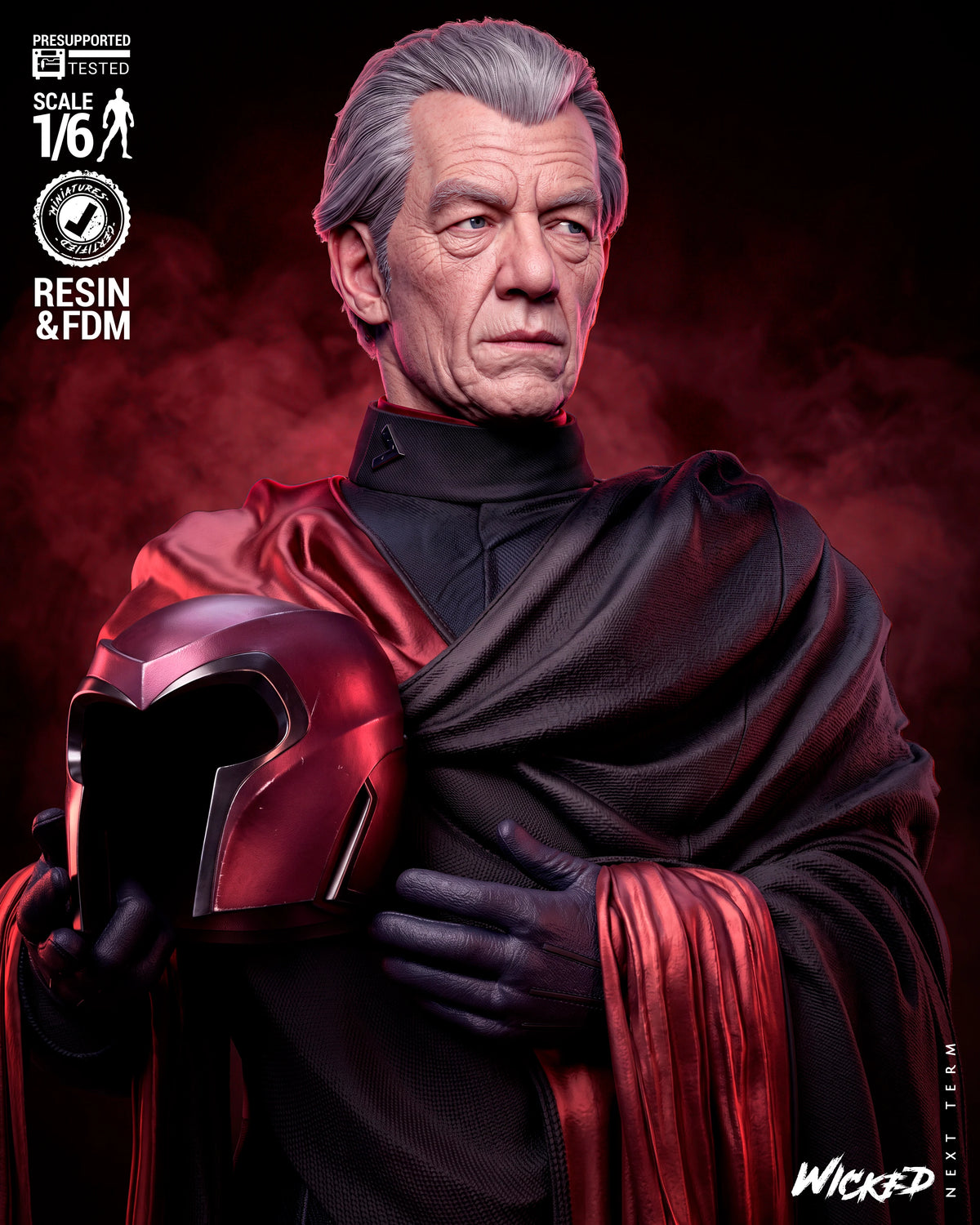 Magneto Resin Art (Wicked Studios)