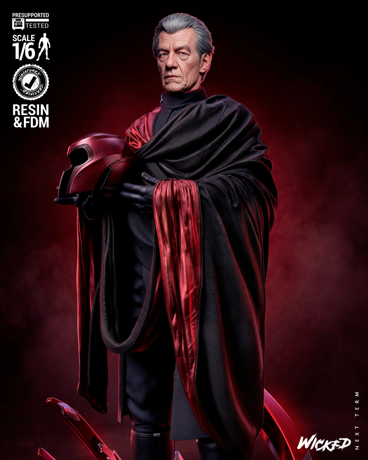 Magneto Resin Art (Wicked Studios)