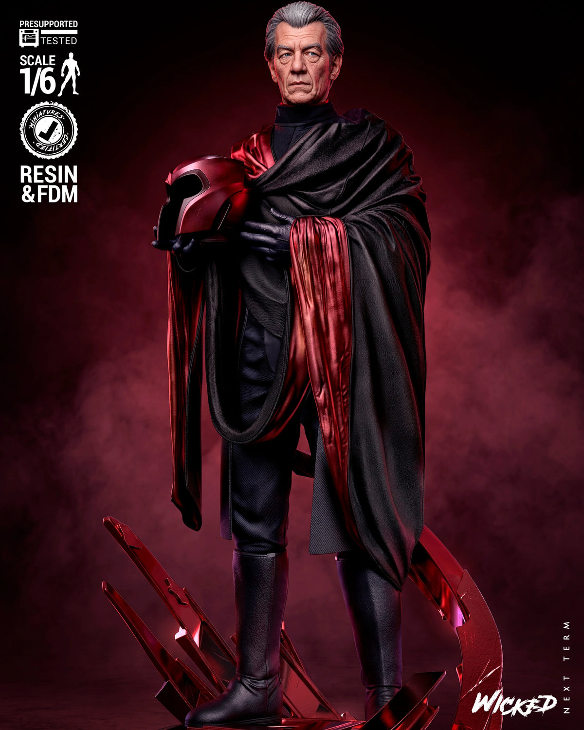 Magneto Resin Art (Wicked Studios)