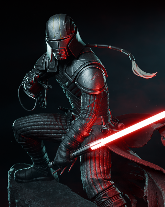 Starkiller Resin Fan Art - MTO (Design by CA3D)