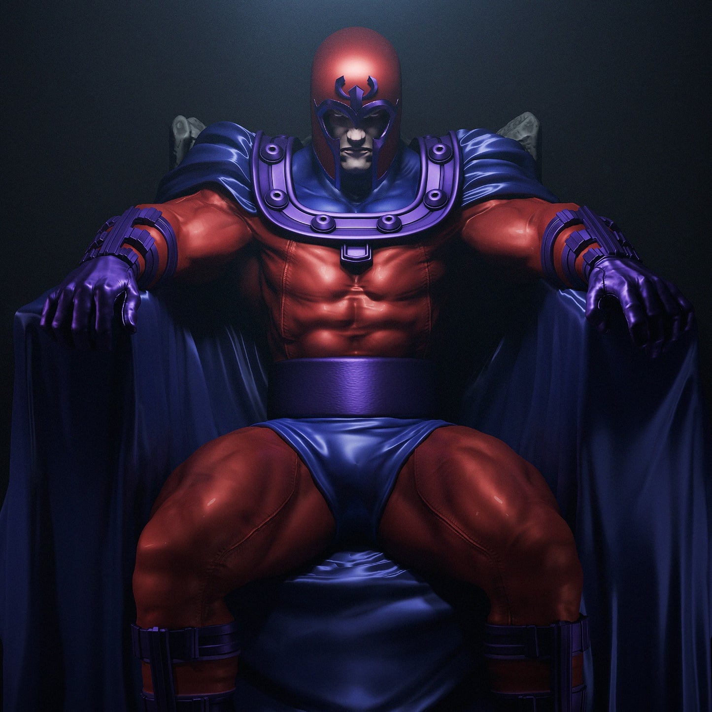 Magneto Resin Fan Art Pro Painted - MTO CA3D