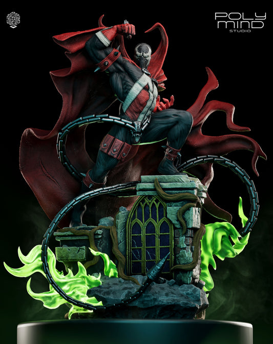 Spawn Resin Art (PolyMind Version)