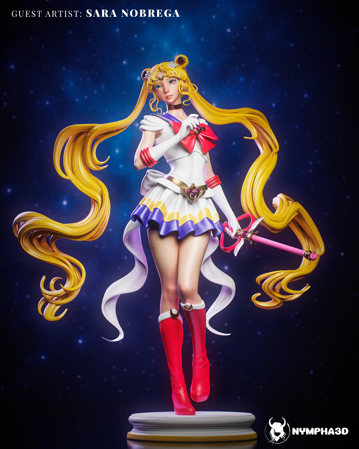 Sailor Moon Resin Art (Nympha3D)