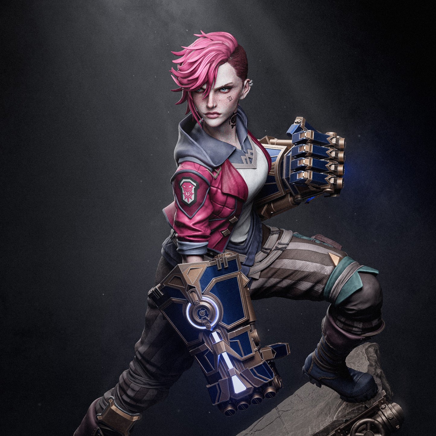 Vi Resin Fan Art - MTO