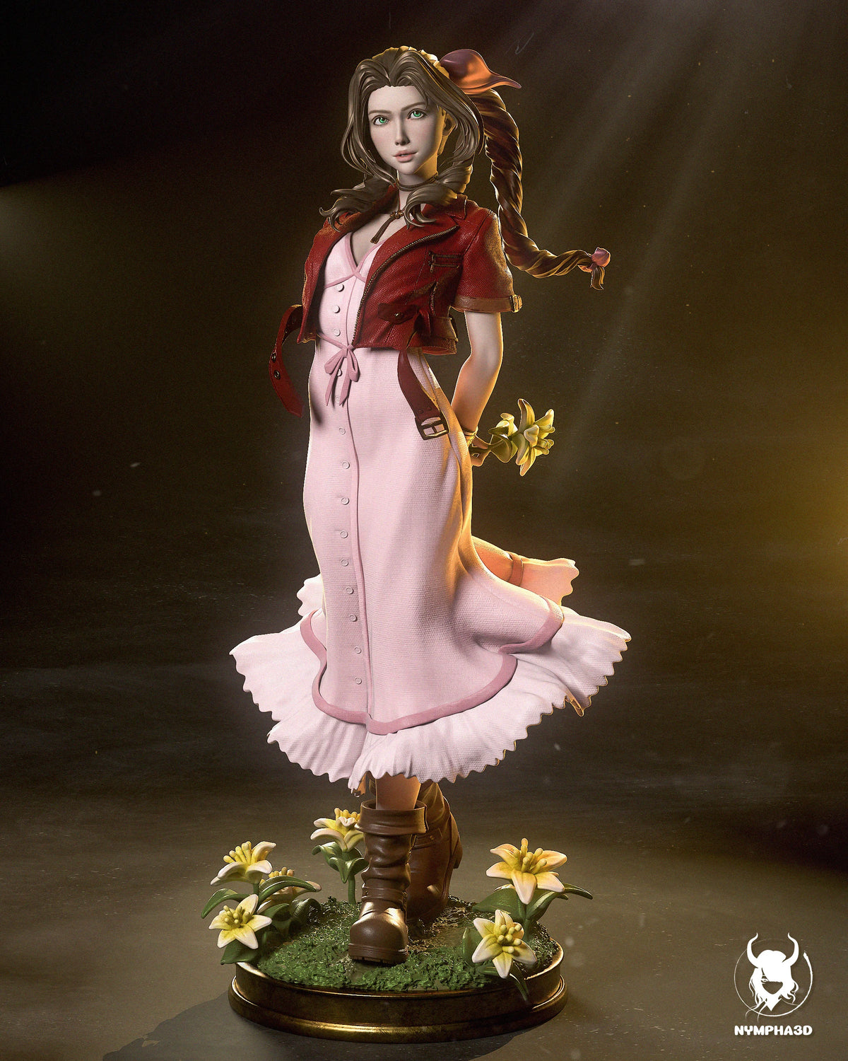Aerith Resin Art (Nympha3D)