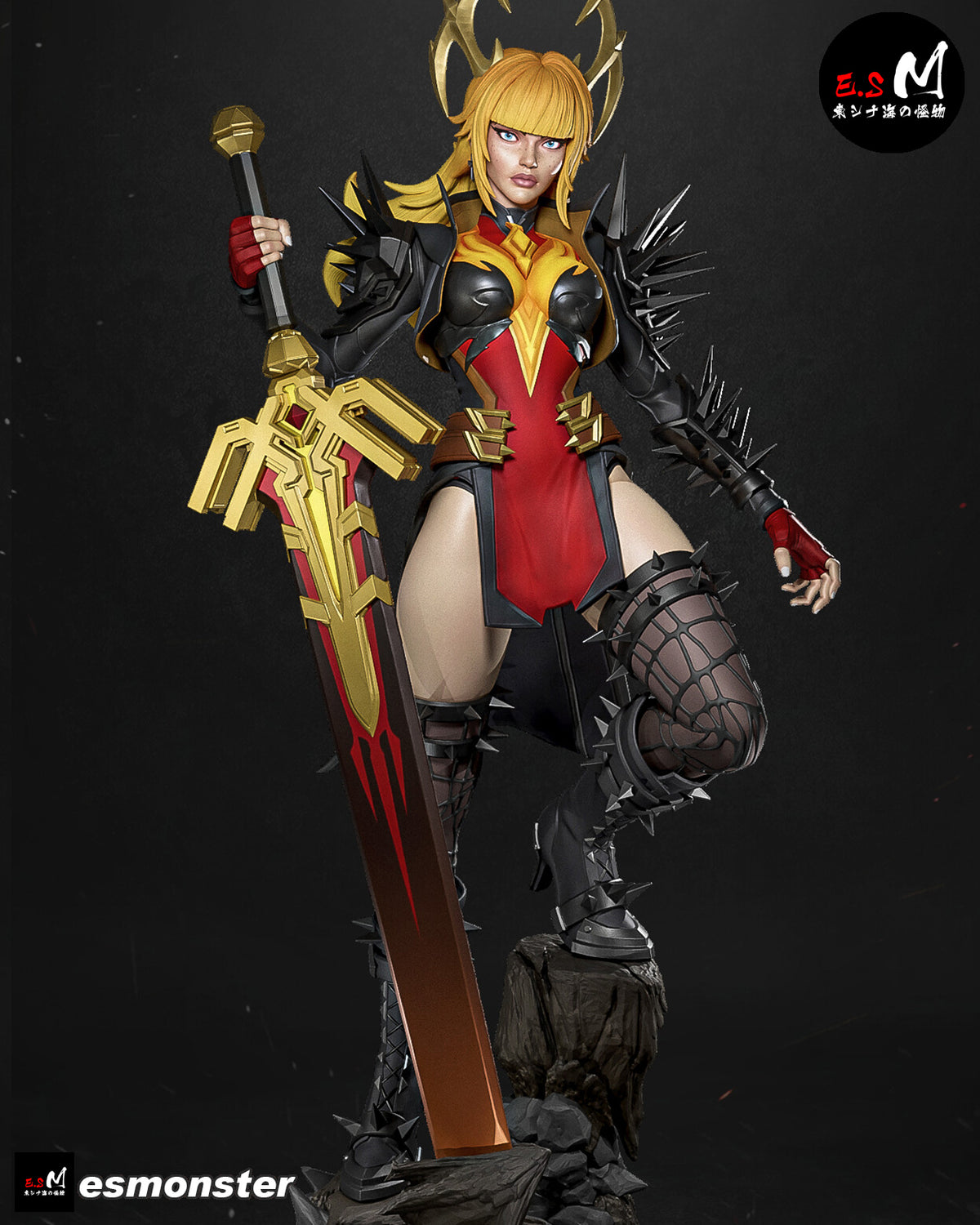 Magik Pheonix Resin Art (East Sea Monster Version)