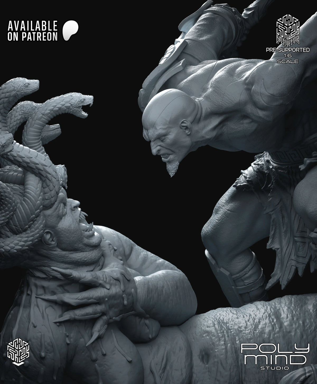 Kratos Resin Art (PolyMind Version)