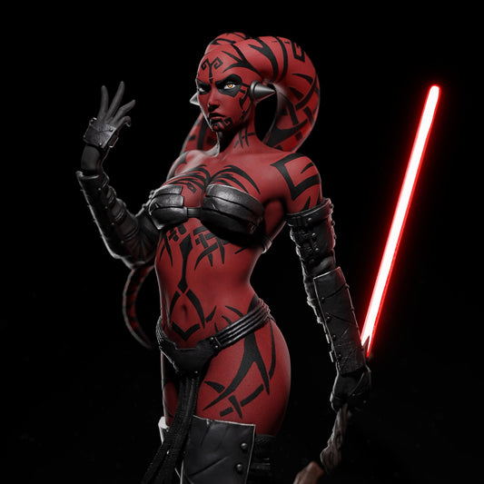 Darth Talon Resin Fan Art - MTO (Designed by CA3D)