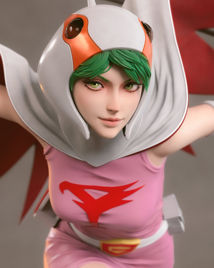 Jan the Swan Resin Art (Design by CA3D)