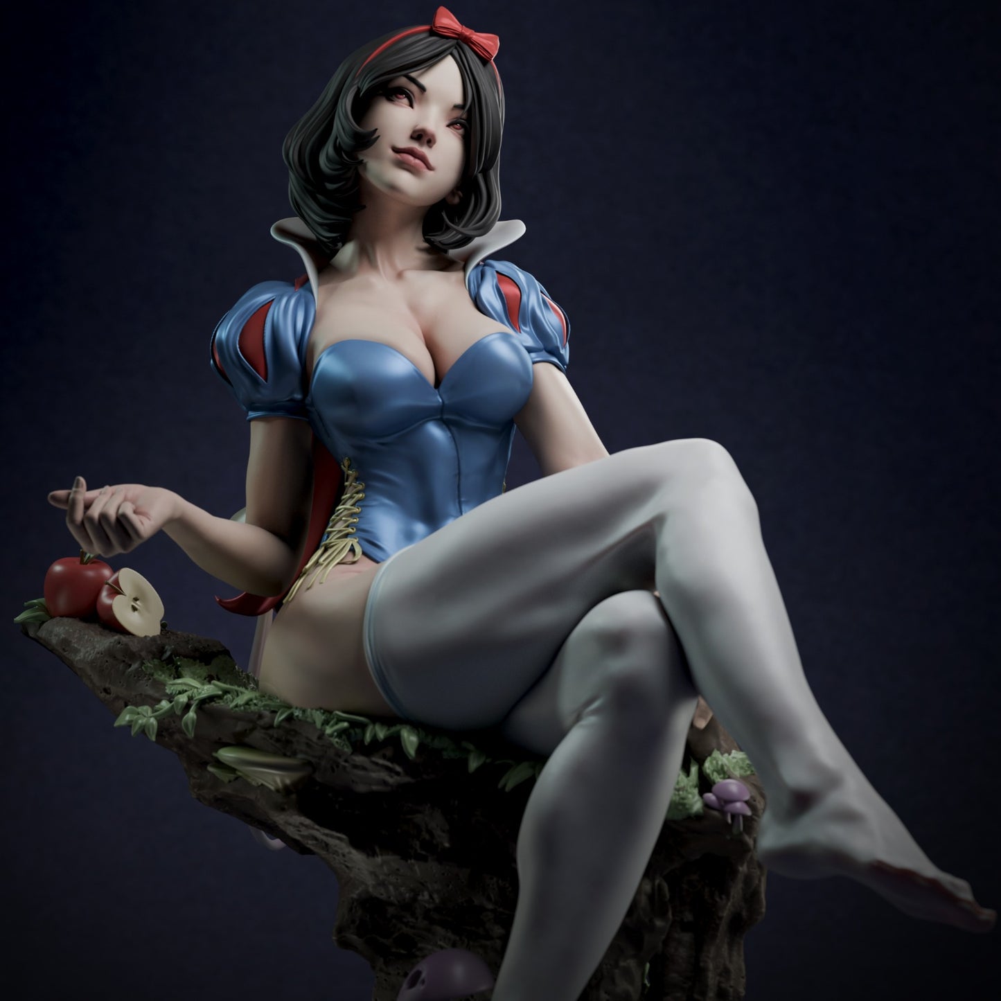 Snow White Resin Fan Art Pro Painted - MTO