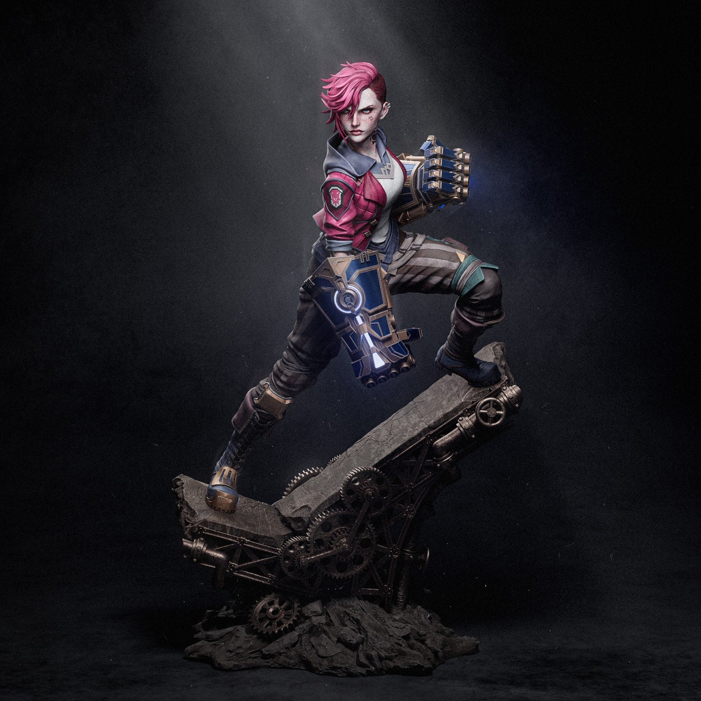 Vi Resin Fan Art - MTO