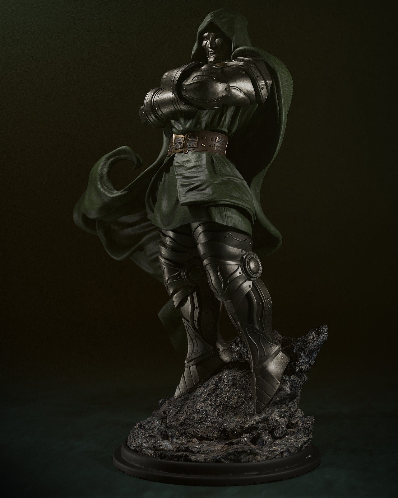 Dr. Doom Resin Fan Art - MTO (CA3D)