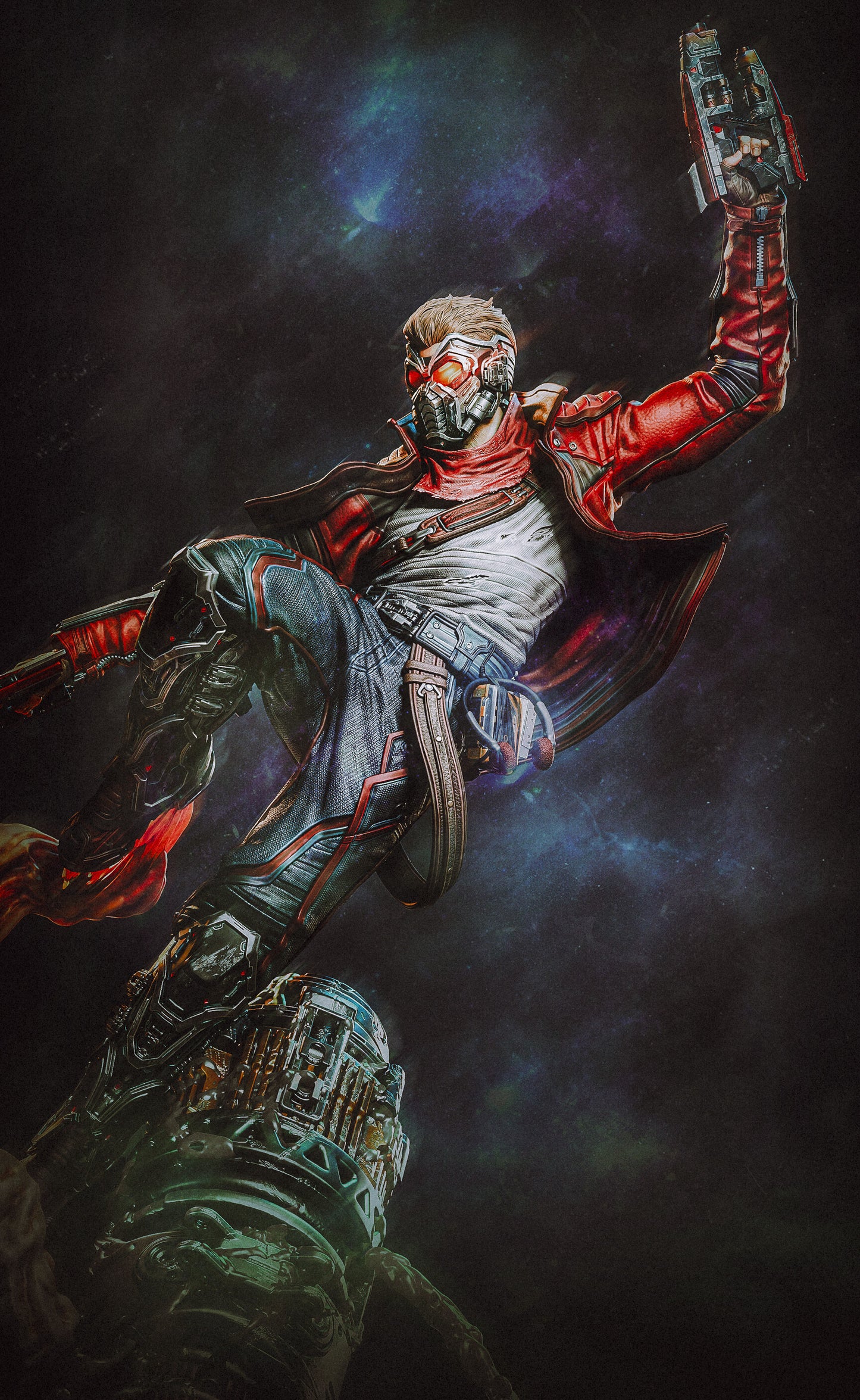 Star Lord Resin Art - MTO (Design by CA3D)