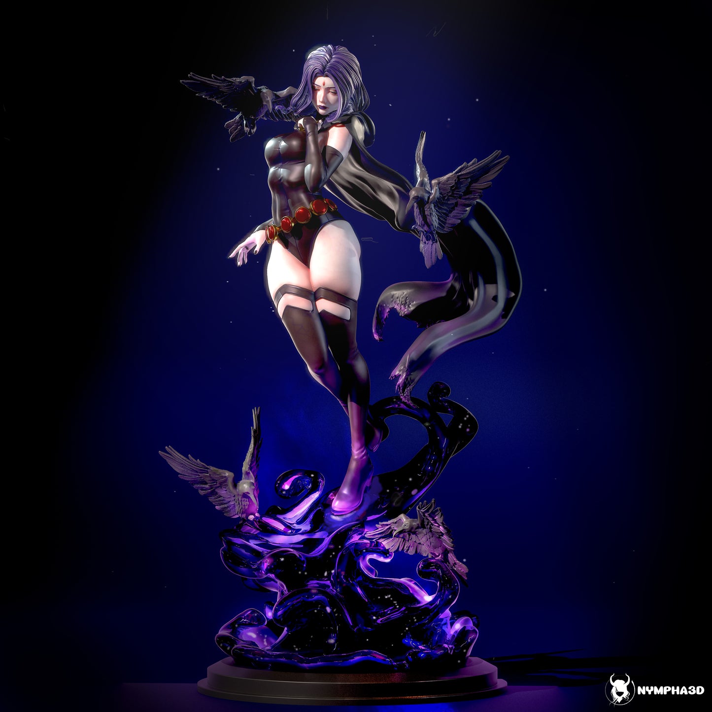 Raven Resin Fan Art - MTO (N3D)