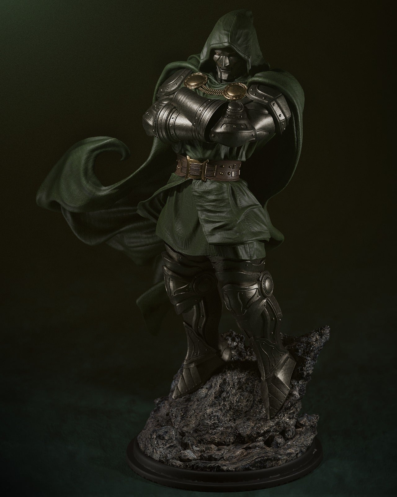 Dr. Doom Resin Fan Art - MTO (CA3D)