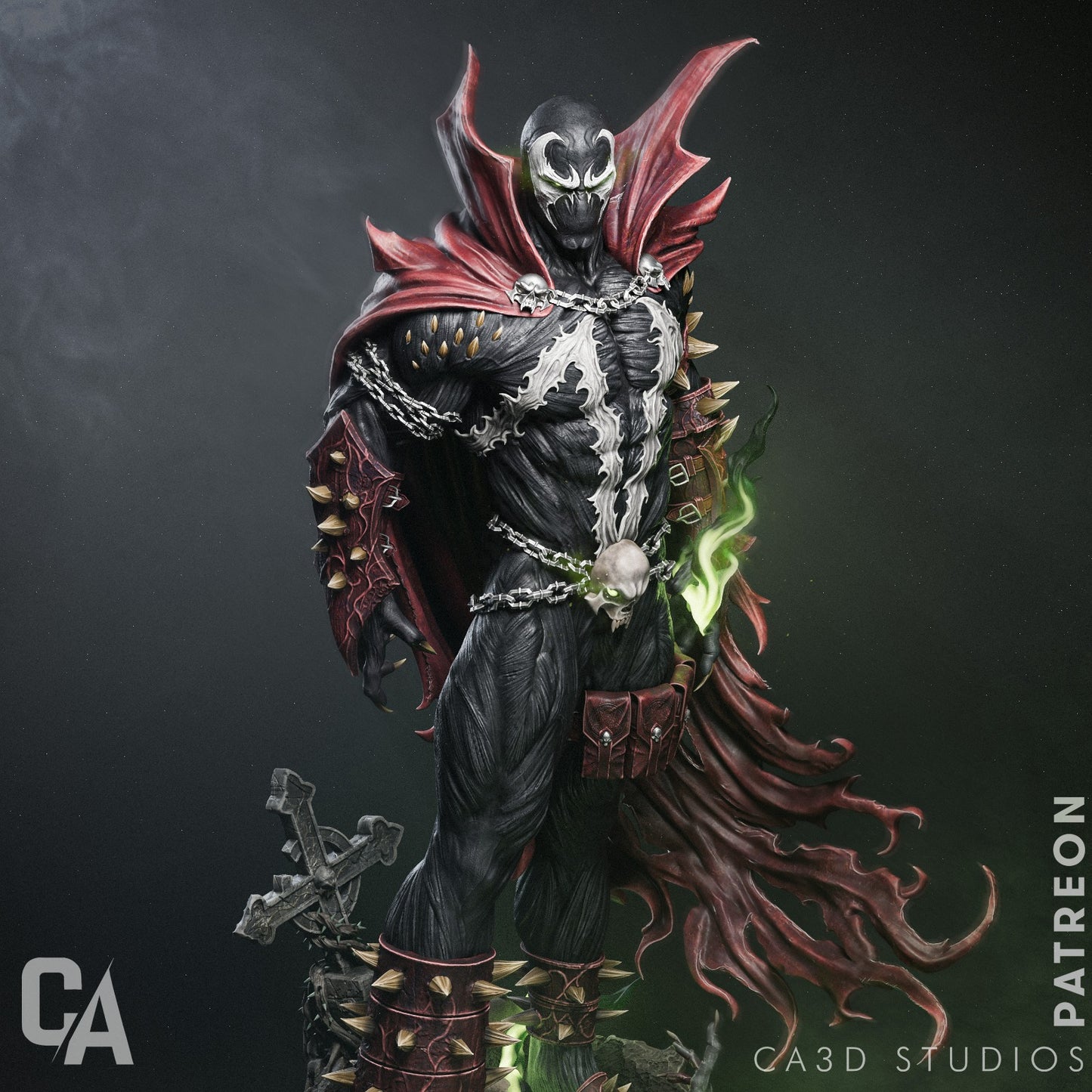 Spawn Collectible Resin Fan Art Pro Painted - MTO