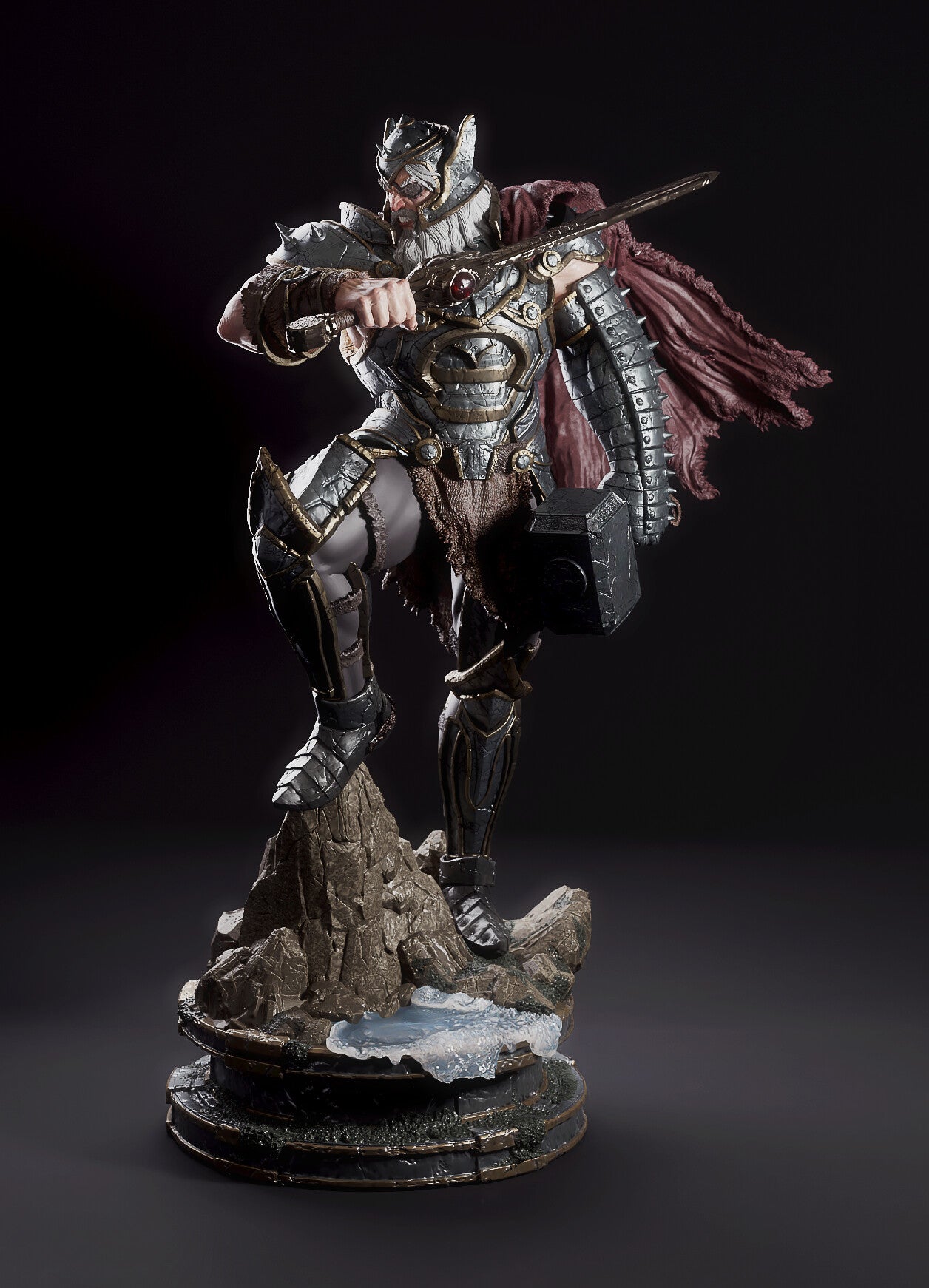 King Thor Collectible Resin Fan Art Pro Painted - MTO