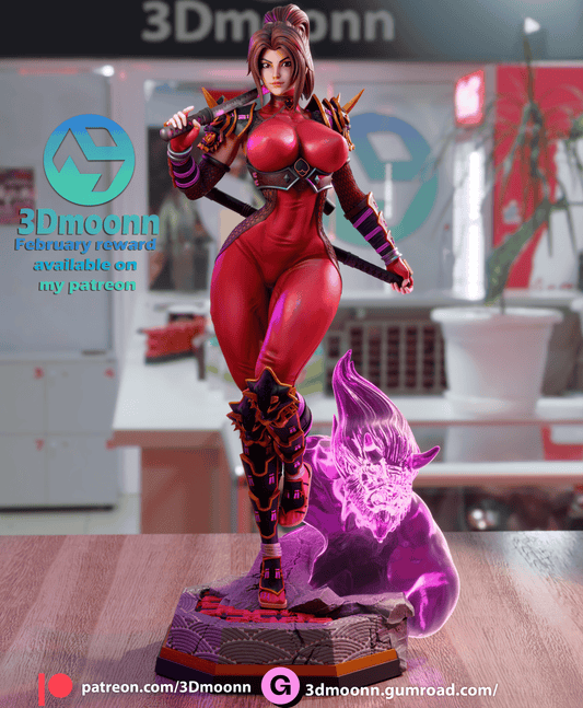 Taki Soul Caliber Resin Fan Art Sculpture (3DM)