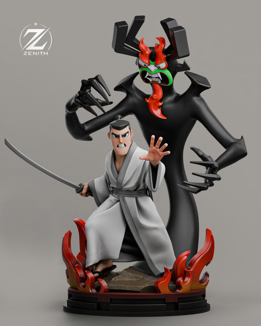 Samurai Jack Resin Art (Design by Zenith)