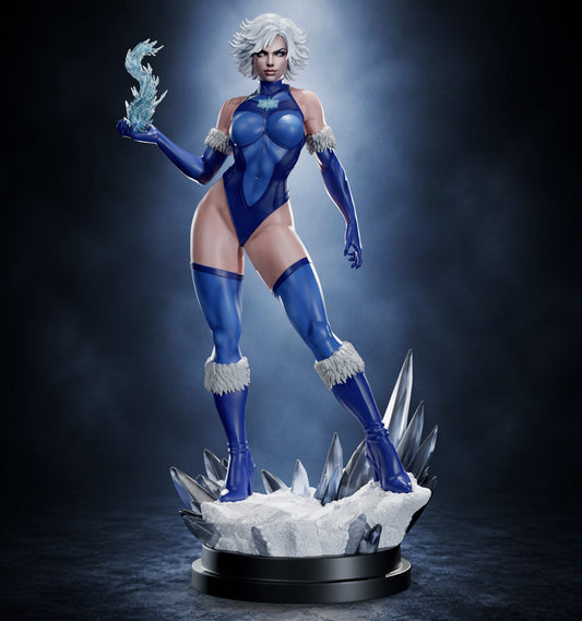 Killer Frost Resin Art (Design by Abe3D)