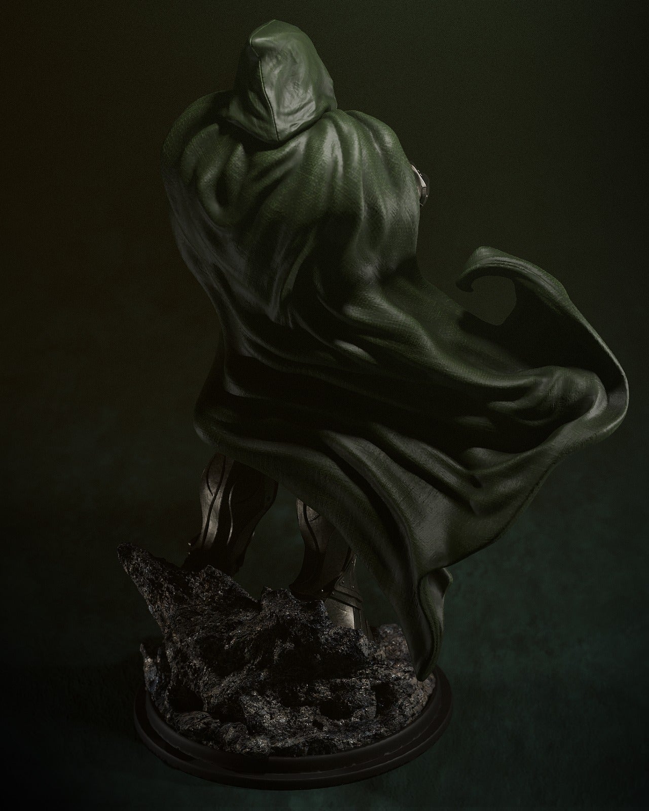 Dr. Doom Resin Fan Art - MTO (CA3D)