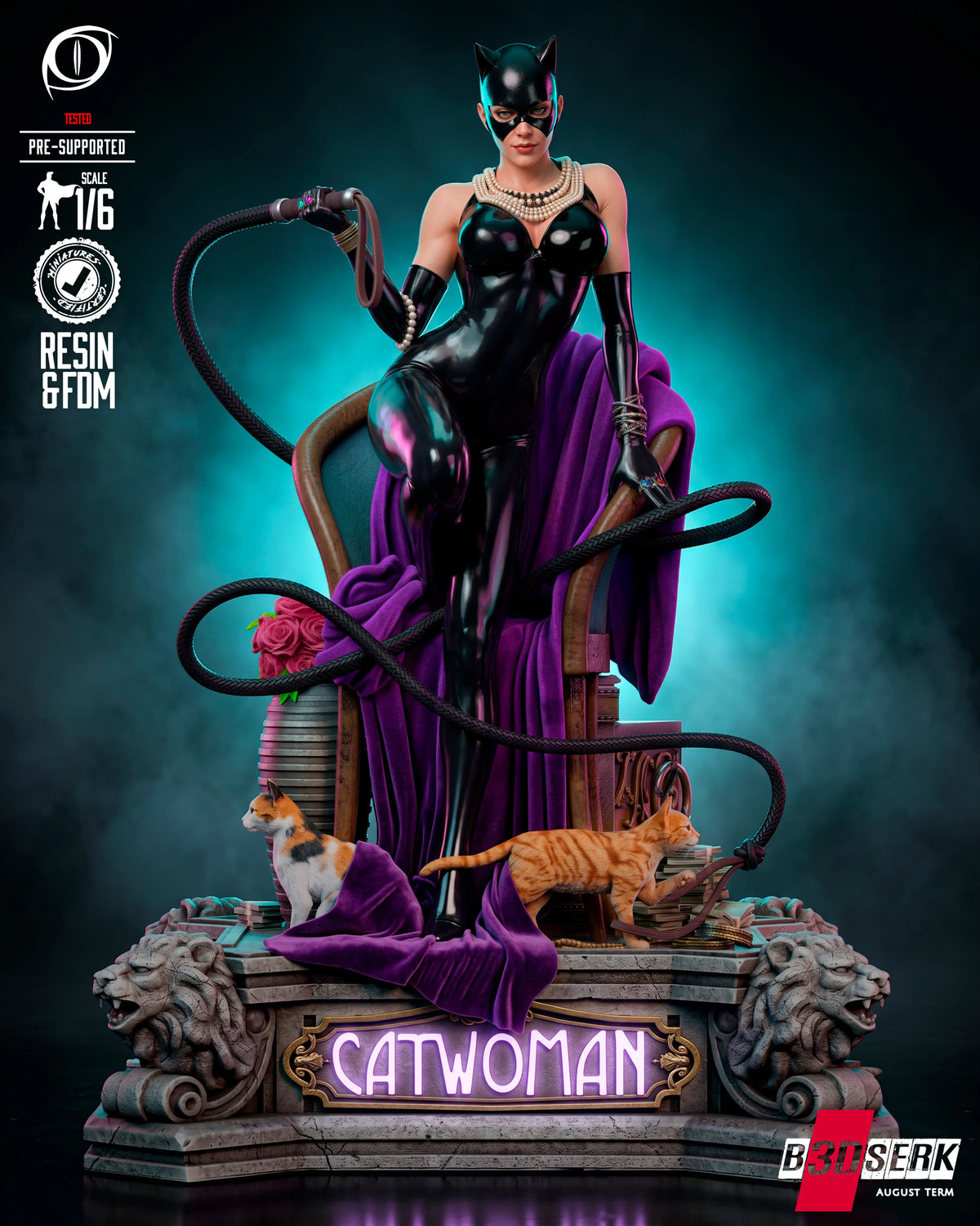 Catwoman Resin Art (B3dserk)