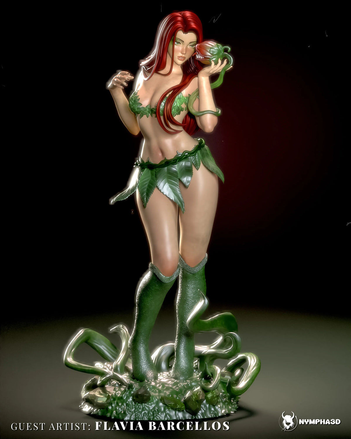 Poison Ivy Resin Art (Nympha3D)