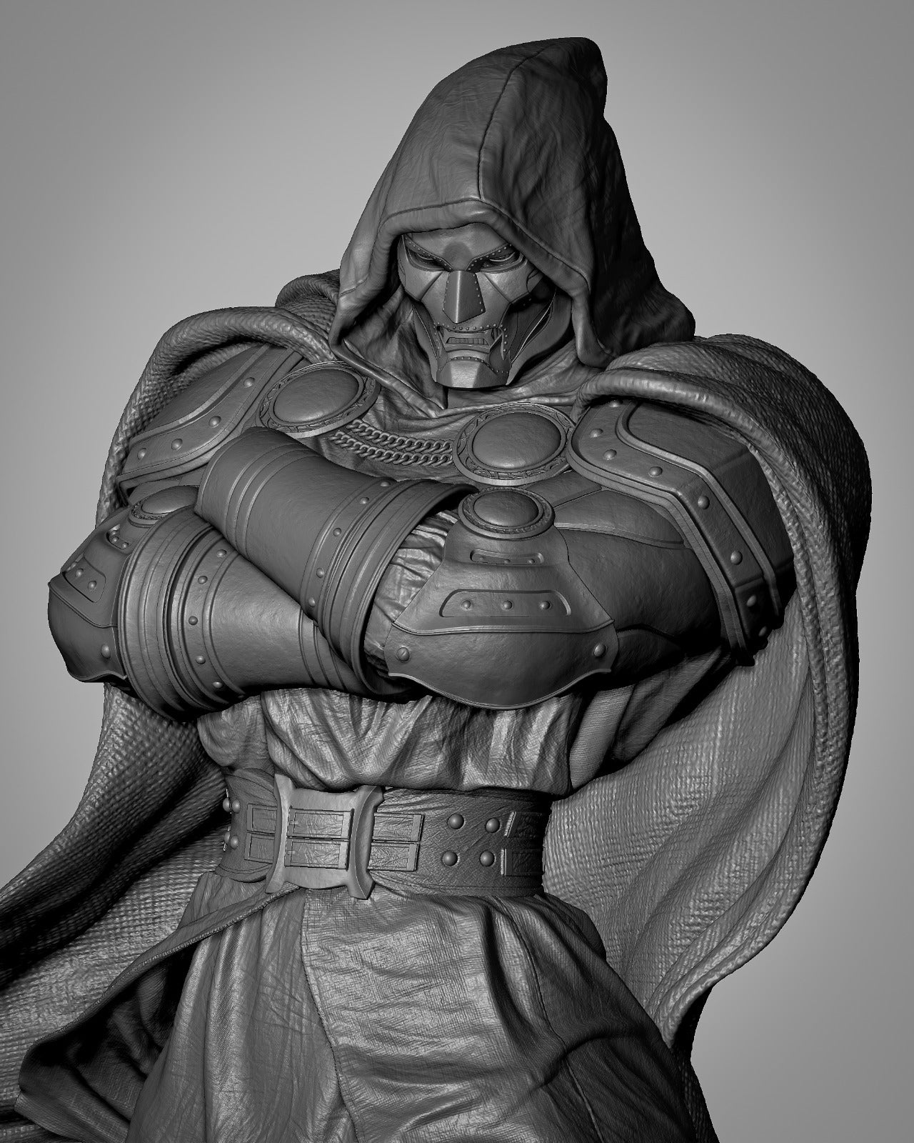 Dr. Doom Resin Fan Art - MTO (CA3D)