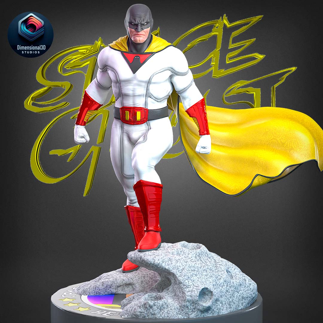 Space Ghost Resin Fan Art - MTO (3DMind)