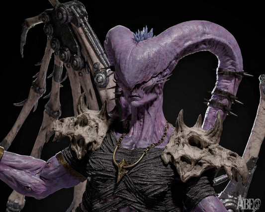 Ninefold Sorcerer Resin Art (Design by Abe3D)