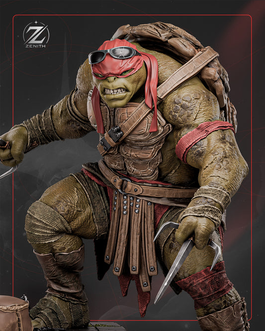 Raphael TMNT Resin Art (Design by Zenith)