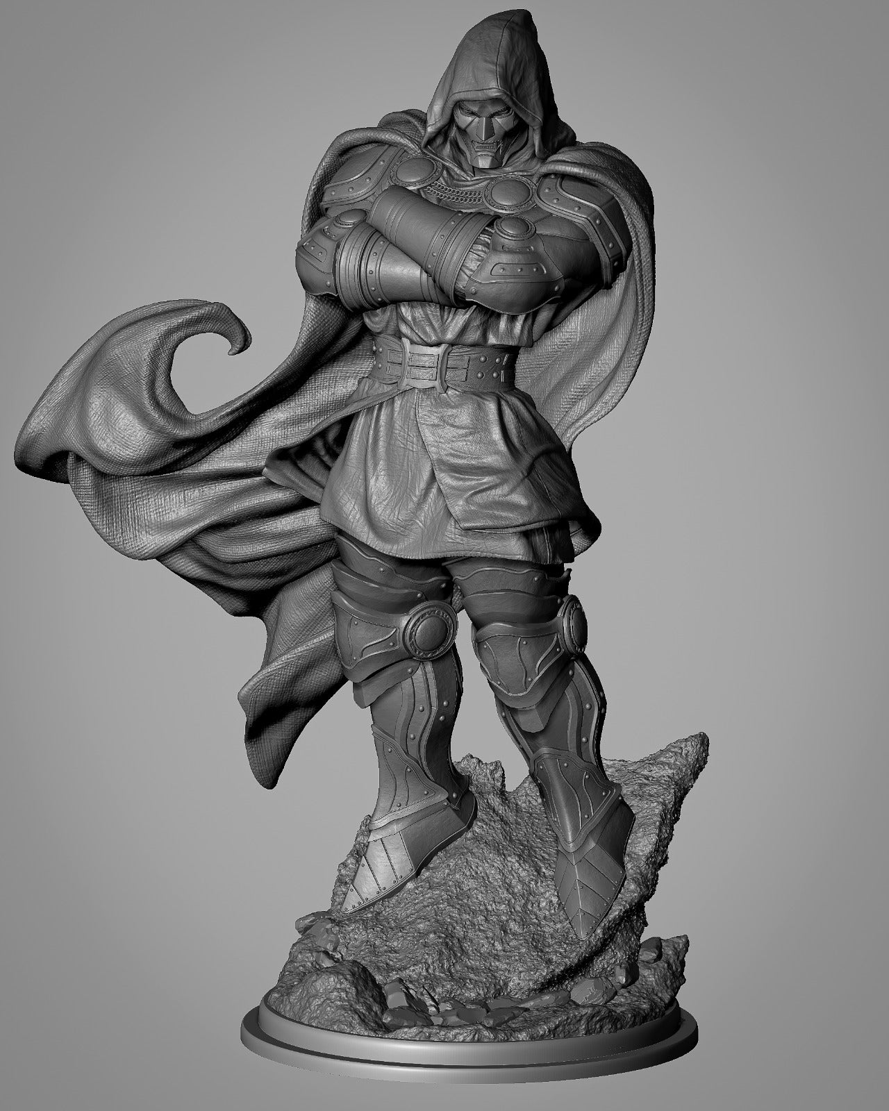 Dr. Doom Resin Fan Art - MTO (CA3D)