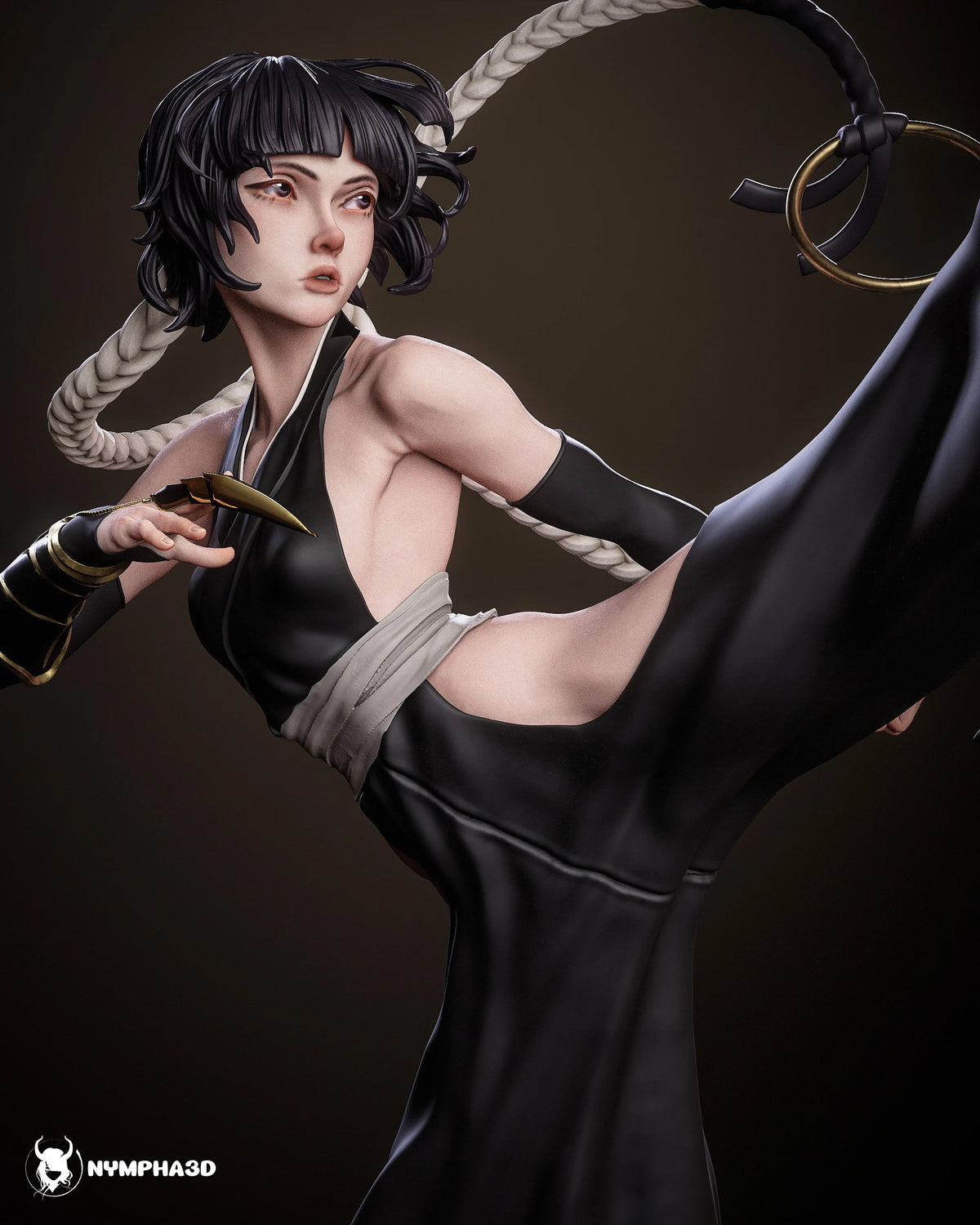 Soifon Bleach Resin Art (Nympha3D)