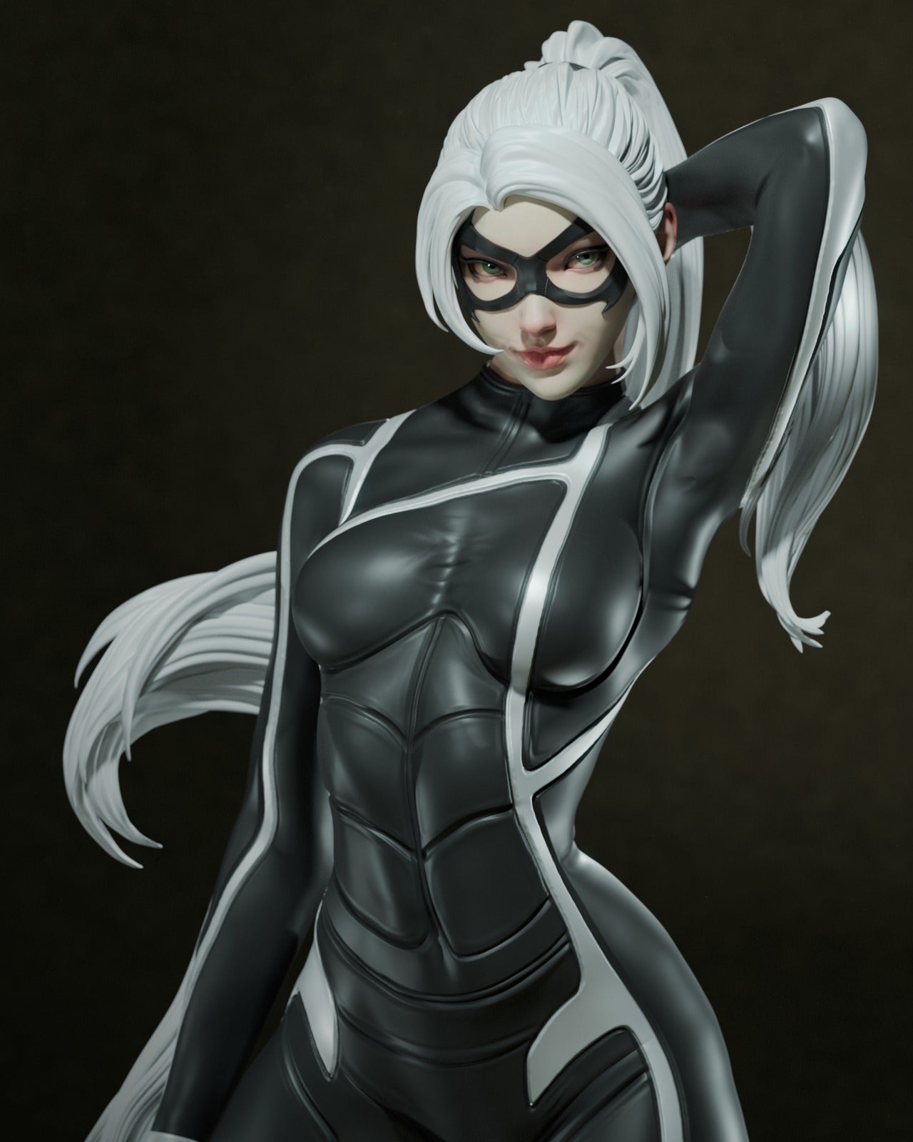 Black Cat Resin Fan Art - MTO (CA3D)