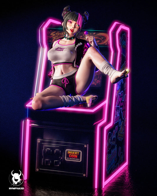 Juri Street Fighter Resin Art (Nympha3D)