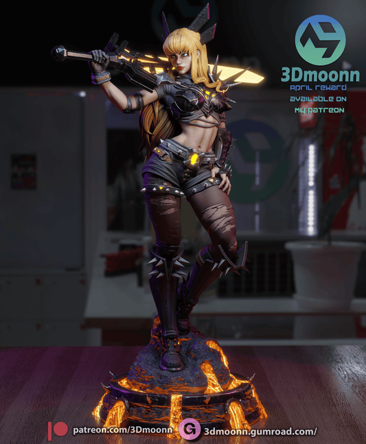 Marvel Rivals Magik Resin Sculpture Fan Art - MTO (3DM)