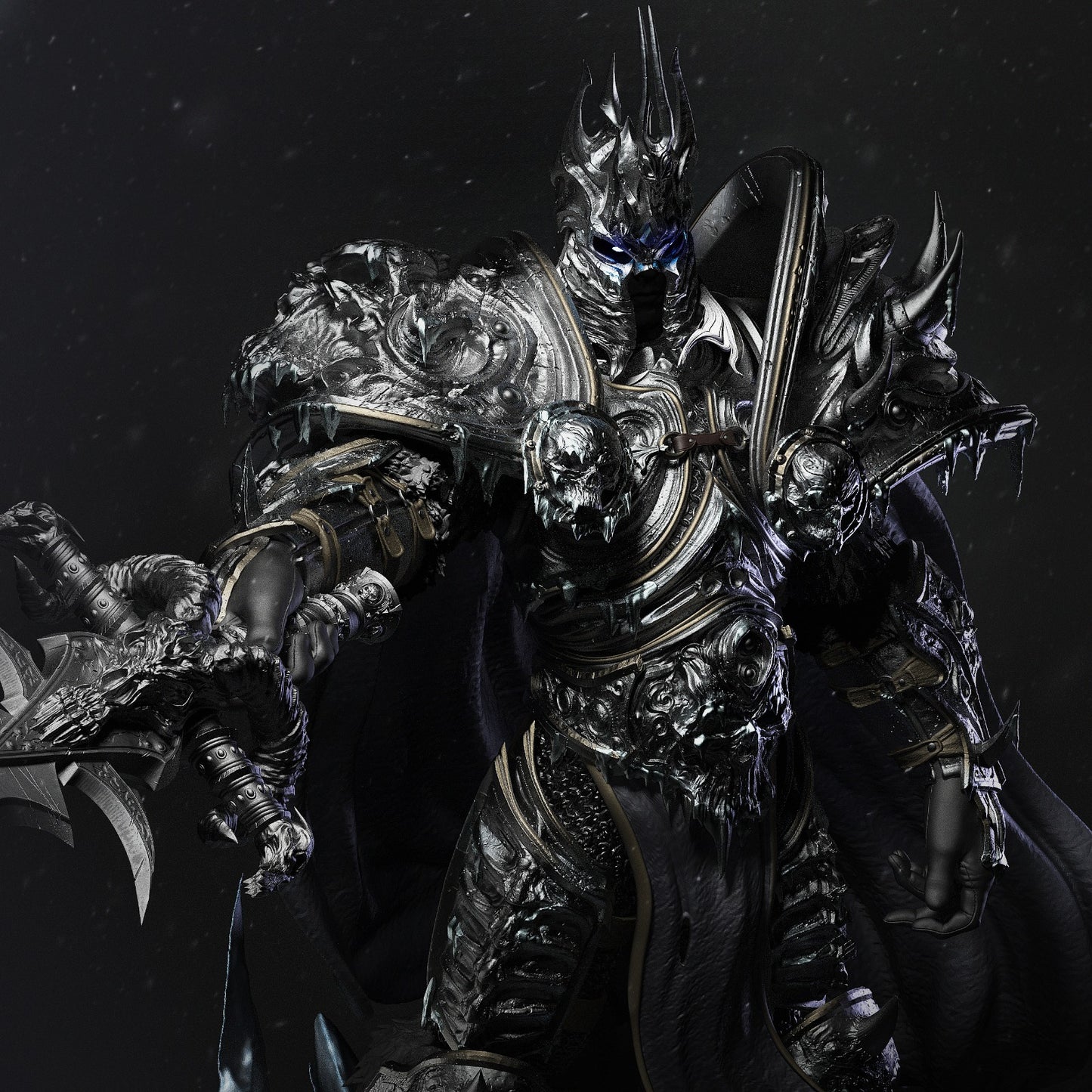 Lich King Collectible Resin Fan Art Pro Painted - MTO